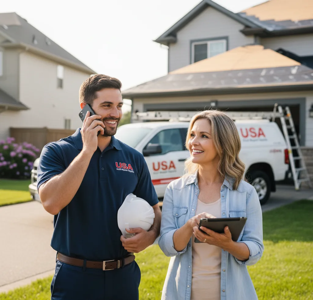USA Roof Repair Experts customer support in Abbeville